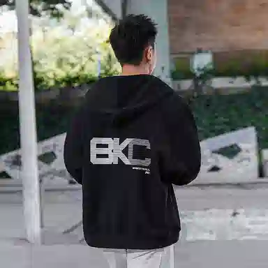 BKCXZICE Hoodie Navy