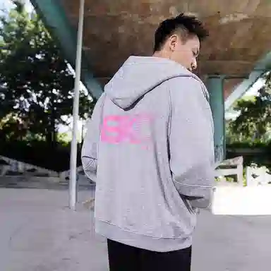 BKCXZICE Hoodie Navy