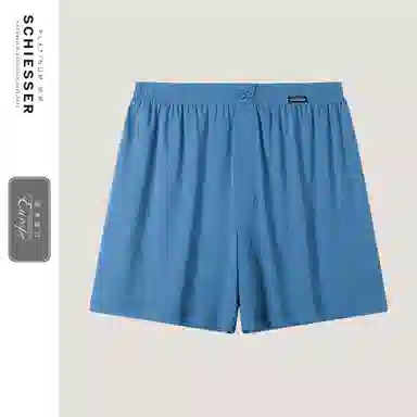 舒雅 纯棉纯色家居睡裤 男款