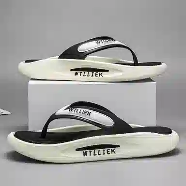 泰和源 简约 时尚百搭日常 防磨人字拖鞋 男款