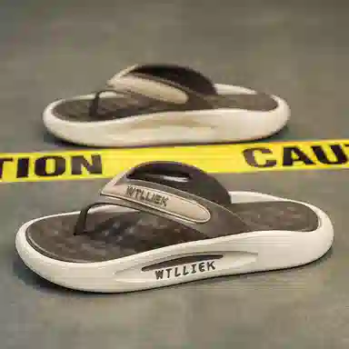 泰和源 简约 时尚百搭日常 防磨人字拖鞋 男款