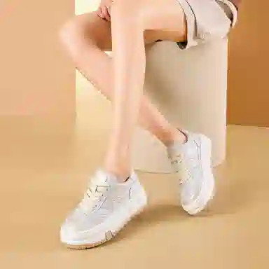 酷丁 百搭时尚潮流休闲运动 防滑耐磨轻便 低帮 板鞋 女