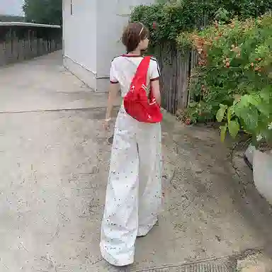 NVRFRGT Wide Leg Pants