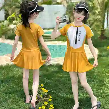 木木兔 时髦洋气时尚泳衣裤 儿童款