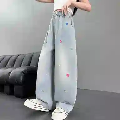木木兔牛仔裤 时髦洋气时尚透气 儿童款