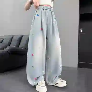 木木兔牛仔裤 时髦洋气时尚透气 儿童款
