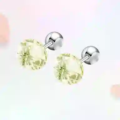 余笙情 【爆闪款】轻奢高级感 耳蜗耳骨钉日常百搭个性设计  锆石 耳钉 男女同款情侣款