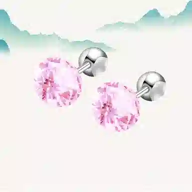 余笙情 【爆闪款】轻奢高级感 耳蜗耳骨钉日常百搭个性设计  锆石 耳钉 男女同款情侣款