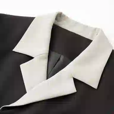 【dme】 多场合高级感拼色西服上衣秋季百搭时髦宽松时尚潮牌品质外套高回头率休闲西装 男女同款