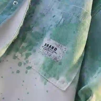 【dme】 青少年潮牌帅气时尚百搭舒适简约设计感长袖衬衫 男女同款