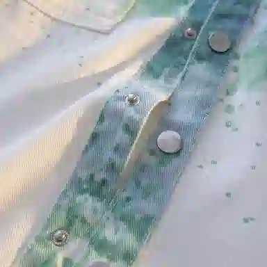 【dme】 青少年潮牌帅气时尚百搭舒适简约设计感长袖衬衫 男女同款