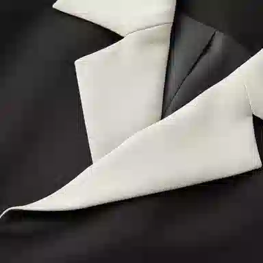 【dme】 多场合高级感拼色西服上衣秋季百搭时髦宽松时尚潮牌品质外套高回头率休闲西装 男女同款