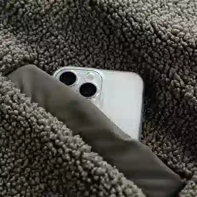 【dme】 潮牌复古美式休闲中性情侣宽松羊羔绒白鸭绒外套男冬季时尚保暖立领纯色户外羽绒服 男女同款