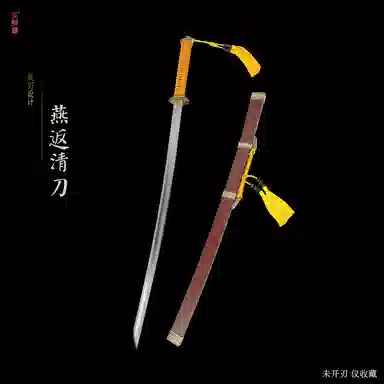 天子剑 燕返清刀 成品模型