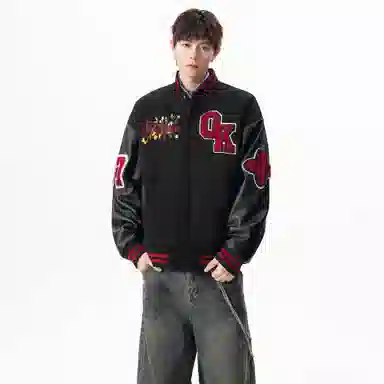 PARTWHOLE Cleanft Baseball Jacket