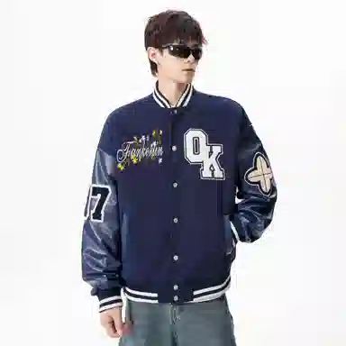 PARTWHOLE Cleanft Baseball Jacket