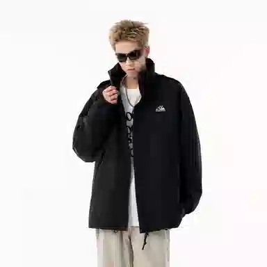 快鱼  高峰极寒抗寒全天候系列加厚加绒可拆卸内胆三合一连帽  防水防风耐磨保暖冲锋衣 男女同款