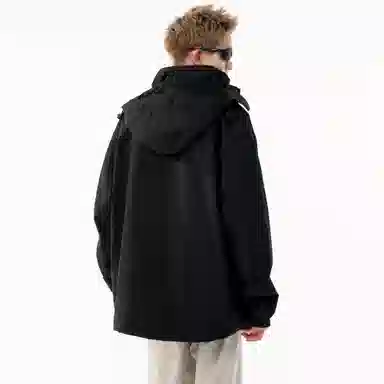 快鱼  高峰极寒抗寒全天候系列加厚加绒可拆卸内胆三合一连帽  防水防风耐磨保暖冲锋衣 男女同款