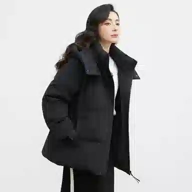 鸭鸭 舒适宽松保暖百搭羽绒服 男女同款