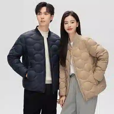 鸭鸭 机能宽松保暖百搭长袖羽绒服 男女同款