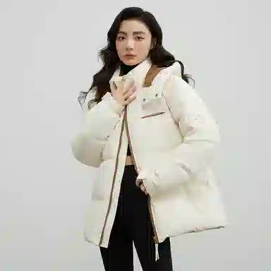 鸭鸭 舒适宽松保暖百搭羽绒服 男女同款