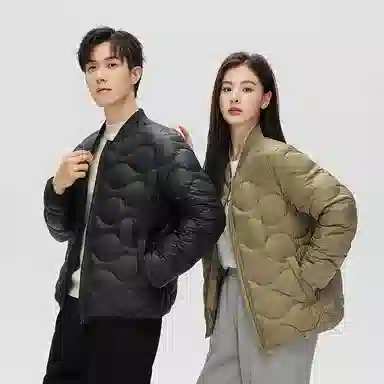 鸭鸭 机能宽松保暖百搭长袖羽绒服 男女同款