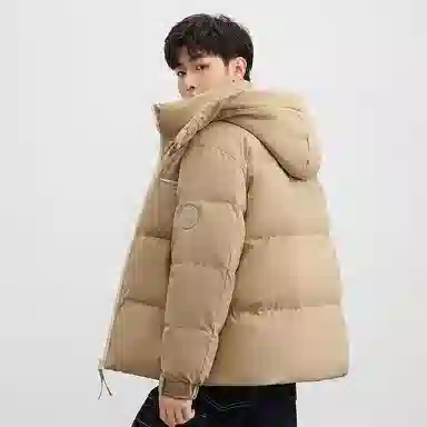 鸭鸭 舒适宽松保暖百搭羽绒服 男女同款