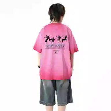 Automobili Lamborghini Tie-Dye Logo T-Shirt