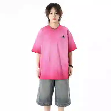 Automobili Lamborghini Tie-Dye Logo T-Shirt