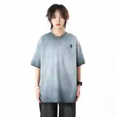 Automobili Lamborghini Tie-Dye Logo T-Shirt