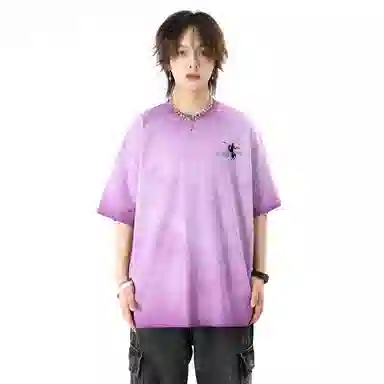 Automobili Lamborghini Tie-Dye Logo T-Shirt