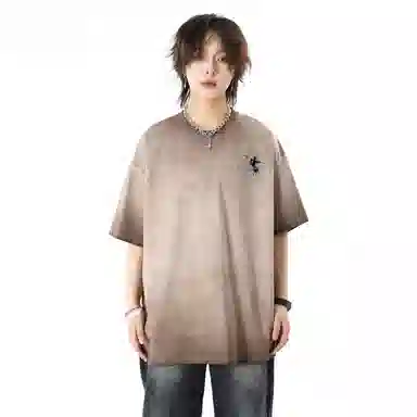 Automobili Lamborghini Tie-Dye Logo T-Shirt