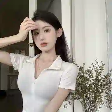 JUFU Polo Short Sleeve Top