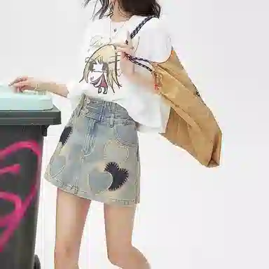 JUFU Denim Skirt
