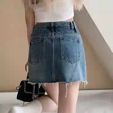 JUFU Denim Skirt