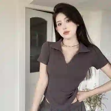 JUFU Polo Short Sleeve Top