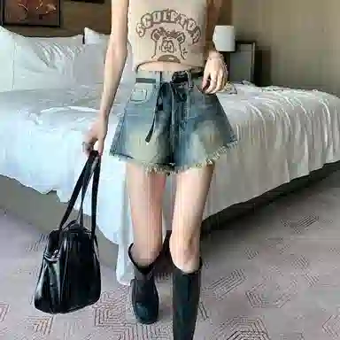 JUFU SS24 Denim Shorts