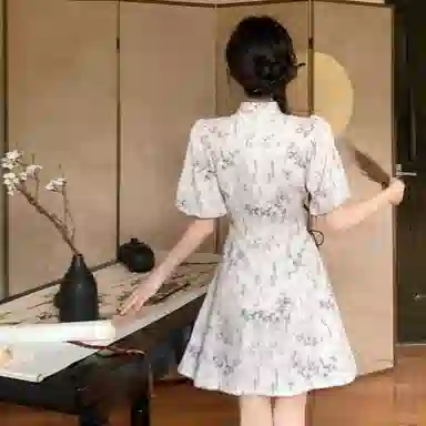 JUFU French Collar Dress