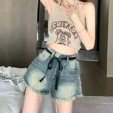 JUFU SS24 Denim Shorts