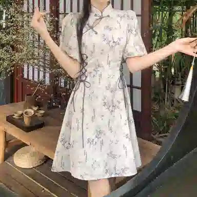 JUFU French Collar Dress