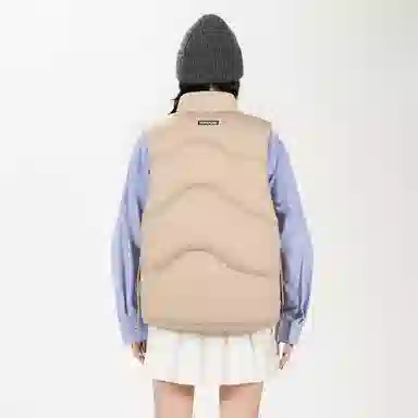 鸭鸭 纯色立领休闲羽绒服 女款