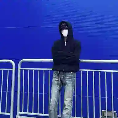 北欧攻略 春秋美式复古加厚保暖百搭连帽开衫夹克卫衣 男女同款