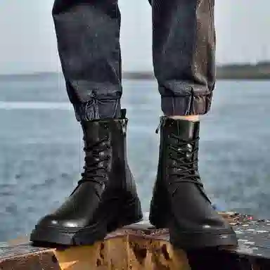 XIMO BULL Martin Boots Black