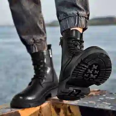 XIMO BULL Martin Boots Black