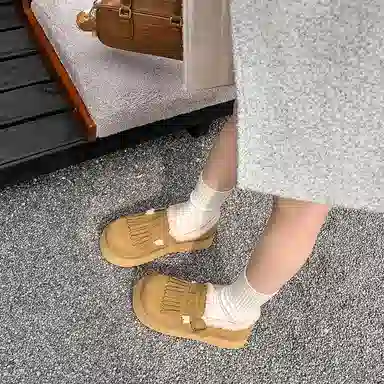 牛反绒 保暖 复古时尚舒适百搭潮流鞋款 雪地靴 女款