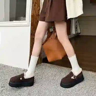 牛反绒 保暖 复古时尚舒适百搭潮流鞋款 雪地靴 女款