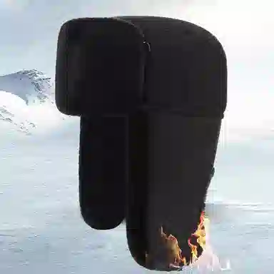 梦特娇 加绒加厚 麂皮绒 雷锋帽 男款