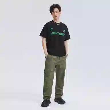 梦特娇 微弹修身剪裁立体挺括休闲裤 男女同款