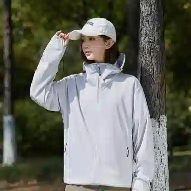 户外旅游钓鱼必备轻薄连帽百搭外套防晒服 男女同款