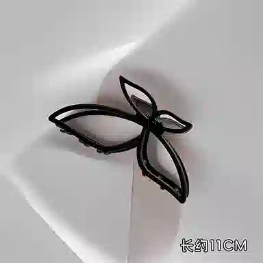 蒙妮 镂空金属蝴蝶 合金 发夹 男女同款情侣款